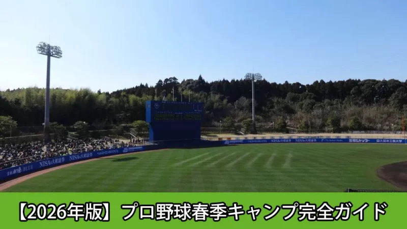 プロ野球春季キャンプ完全ガイド